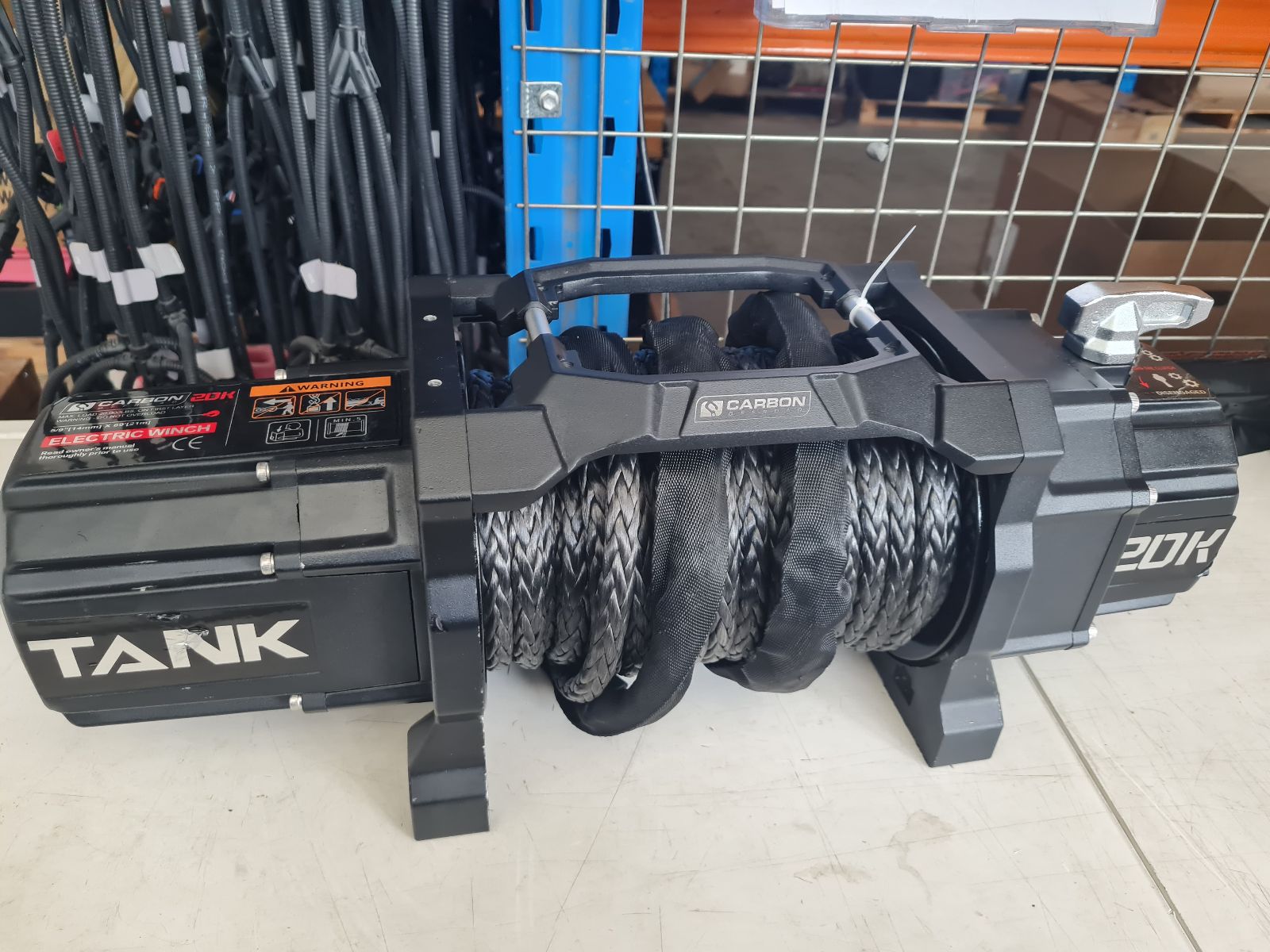 Carbon TANK - 20000lb Winch 24V Scratch and Dent