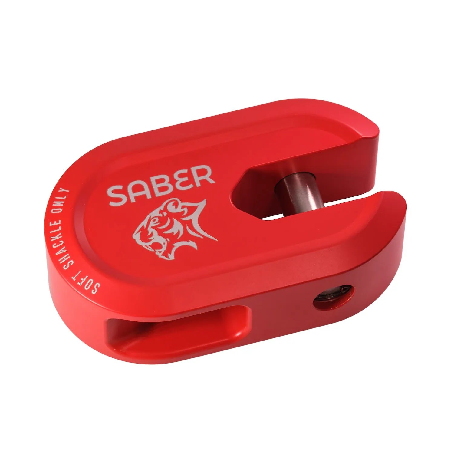 Saber Offroad Alloy Winch Shackle Short – Cerakote Red