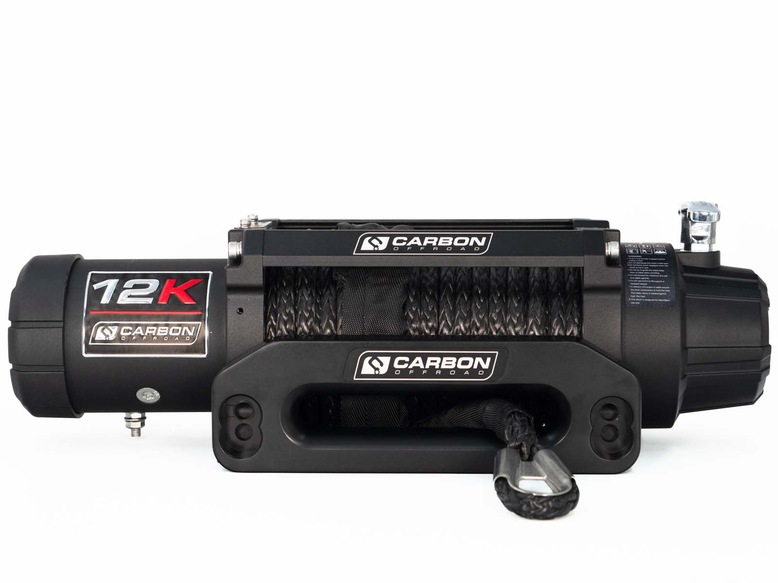 Carbon 12K - 12000lb Winch V3 | Carbon Offroad