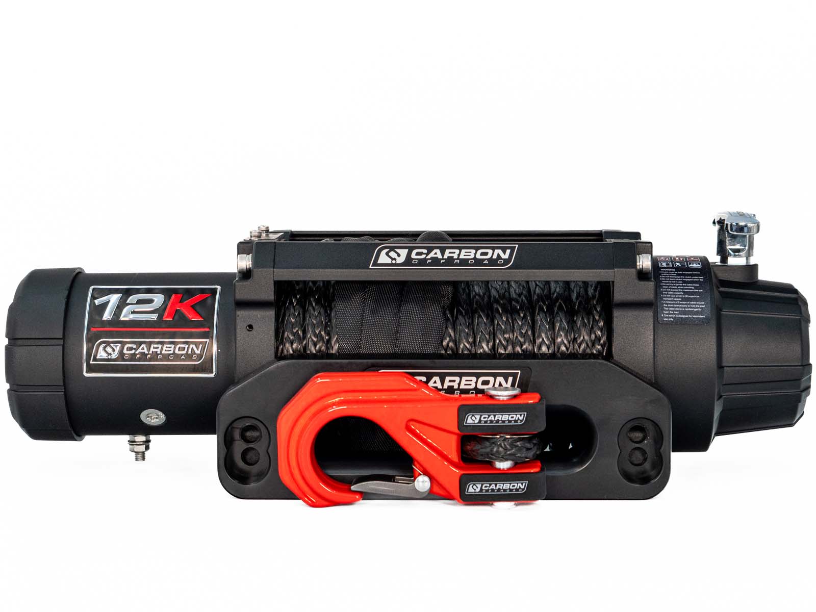 Carbon 12K - 12000lb Winch V3 | Carbon Offroad