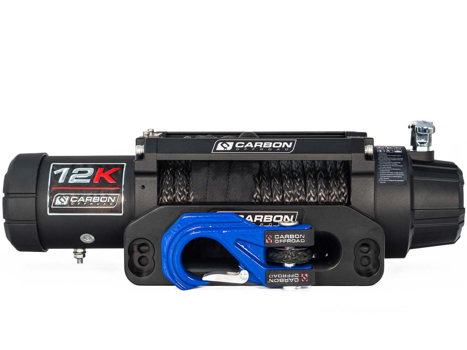 Carbon 12K - 12000lb Winch V3 | Carbon Offroad