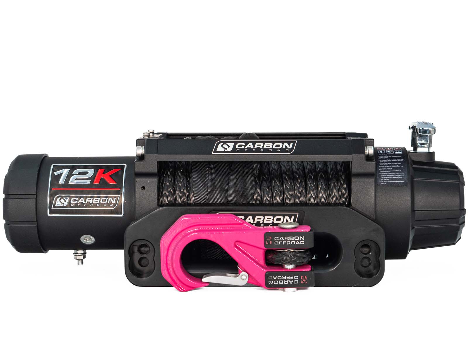 Carbon 12K - 12000lb Winch V3 | Carbon Offroad