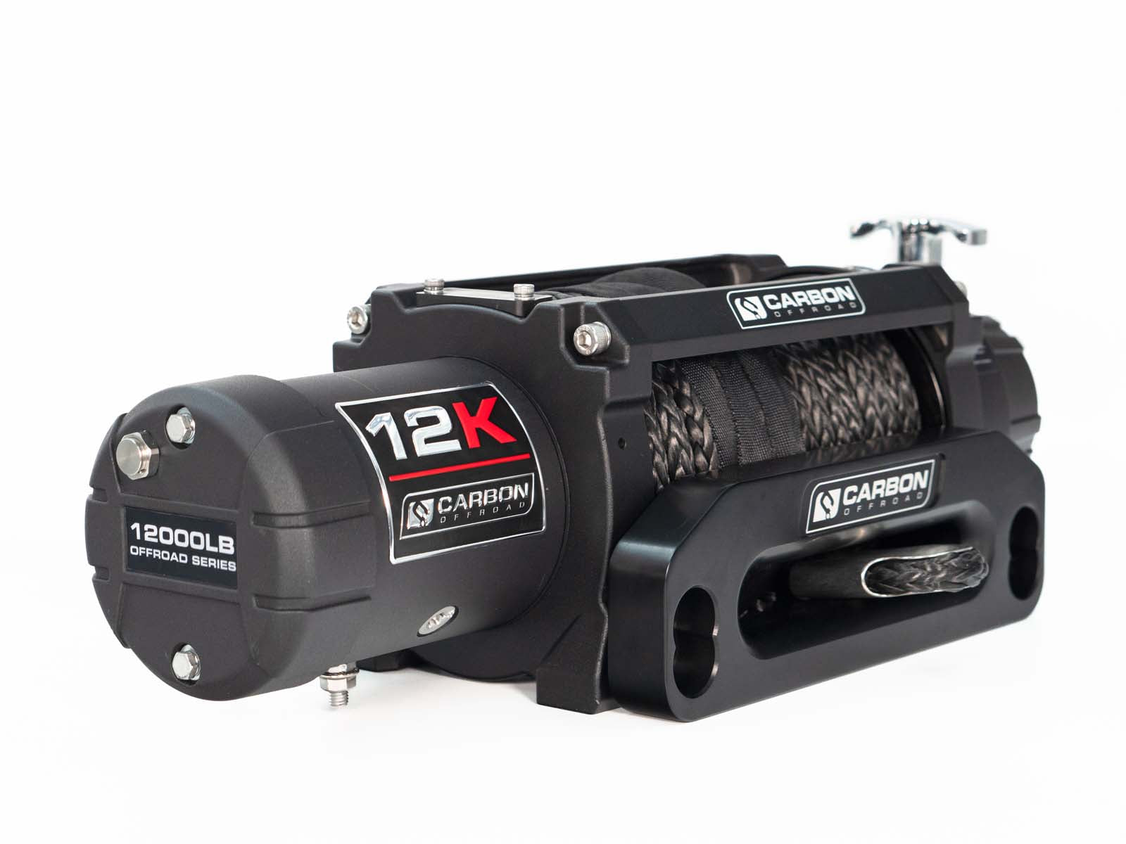 Carbon 12K - 12000lb Winch V3 | Carbon Offroad