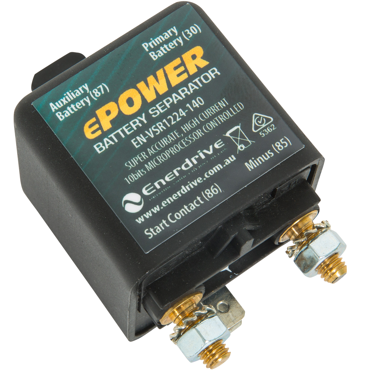 Enerdrive 140A 12/24v Voltage Sensitive Relay (VSR)