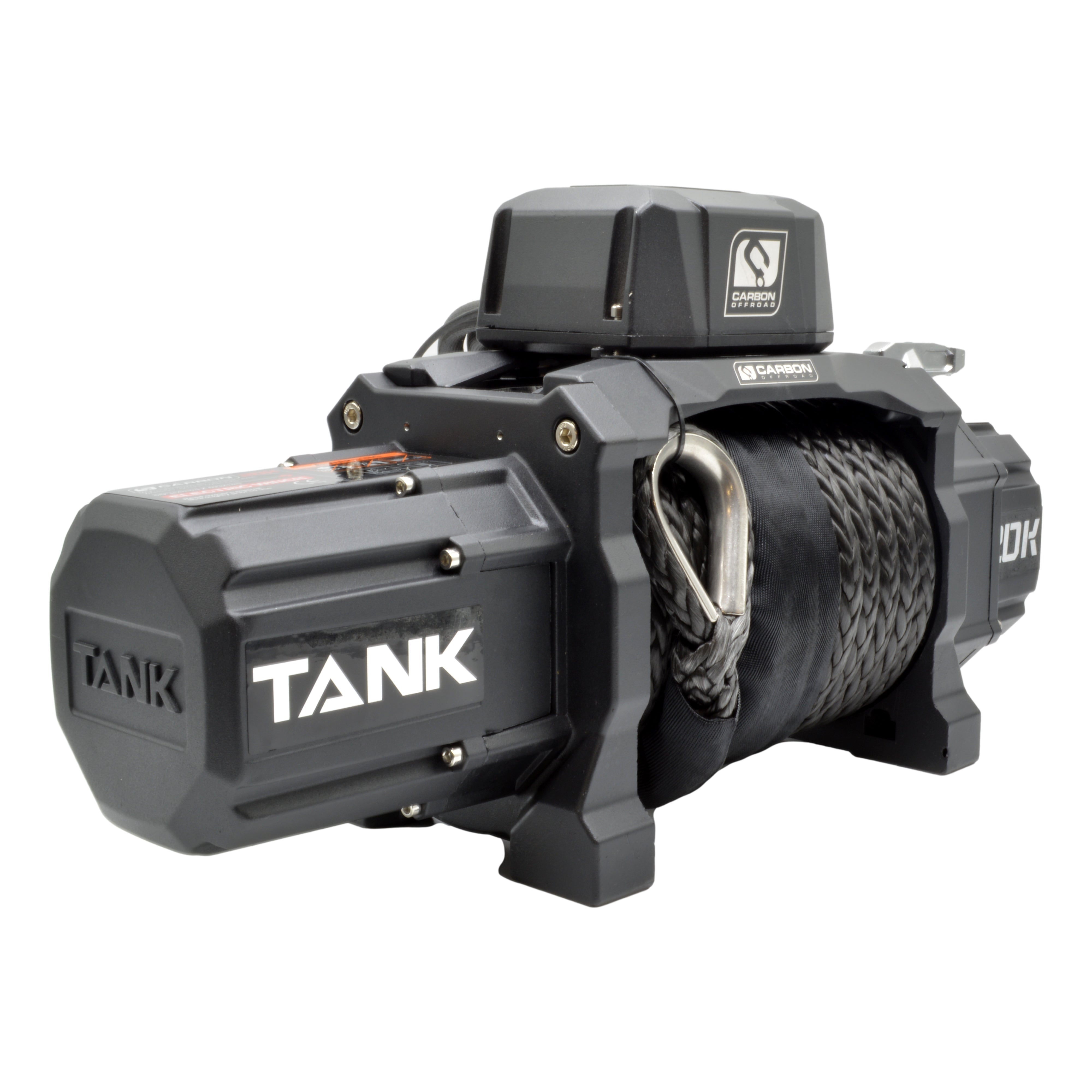 Carbon TANK - 20000lb Winch 24V | Carbon Offroad