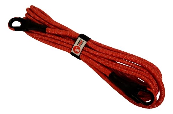 Carbon Offroad Monkey Fist Premium 7T x 10M Braided Winch Extension Rope | Carbon Offroad