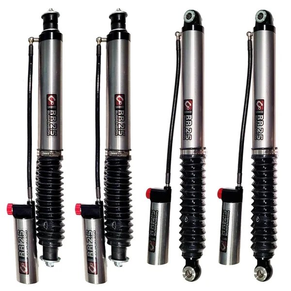 RR 2.5 Nissan Patrol GQ GU Y60 Y61 LWB Shock Kit Suit long 3 inch or standard 4 inch lift | Carbon Offroad