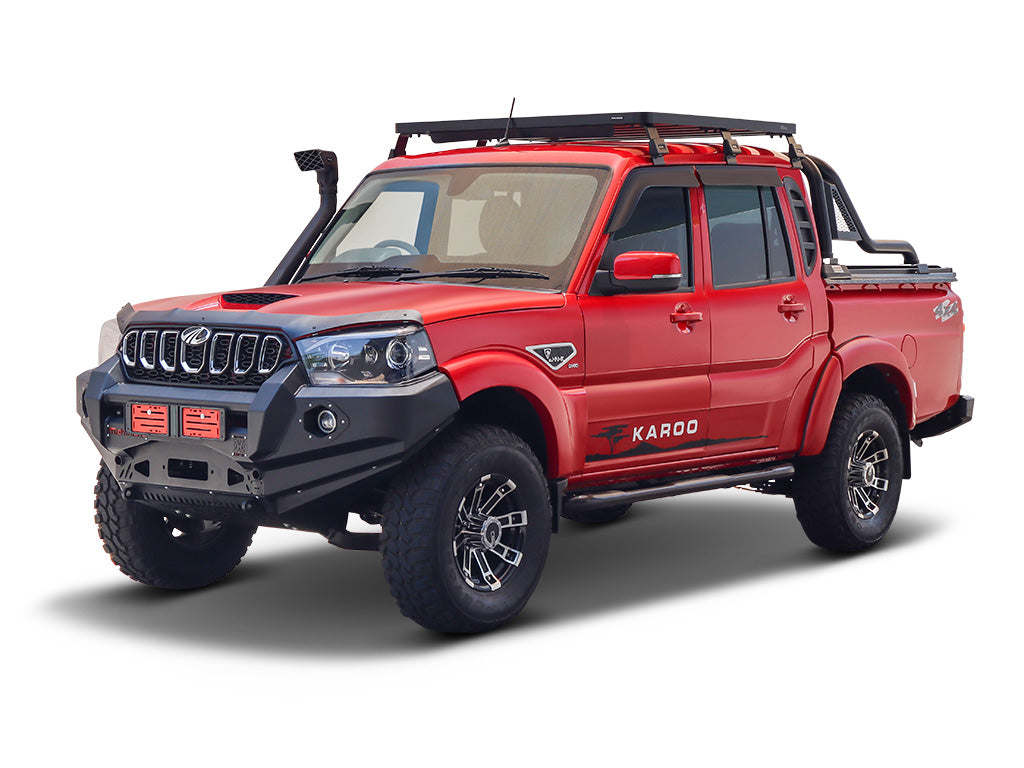 Mahindra Pik-Up Double Cab (2006-Current) Slimline II Roof Rack Kit | Front Runner