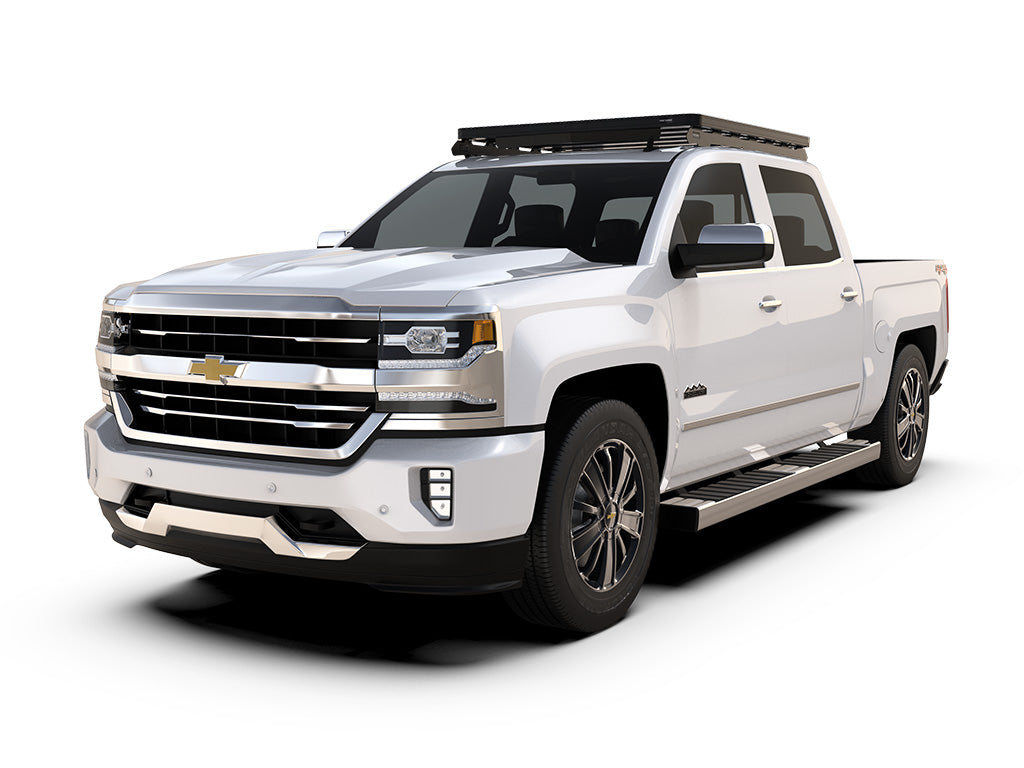 Chevrolet Silverado/GMC Sierra 1500 Crew Cab (2014-2018) Slimline II Roof Rack Kit / Low Profile | Front Runner