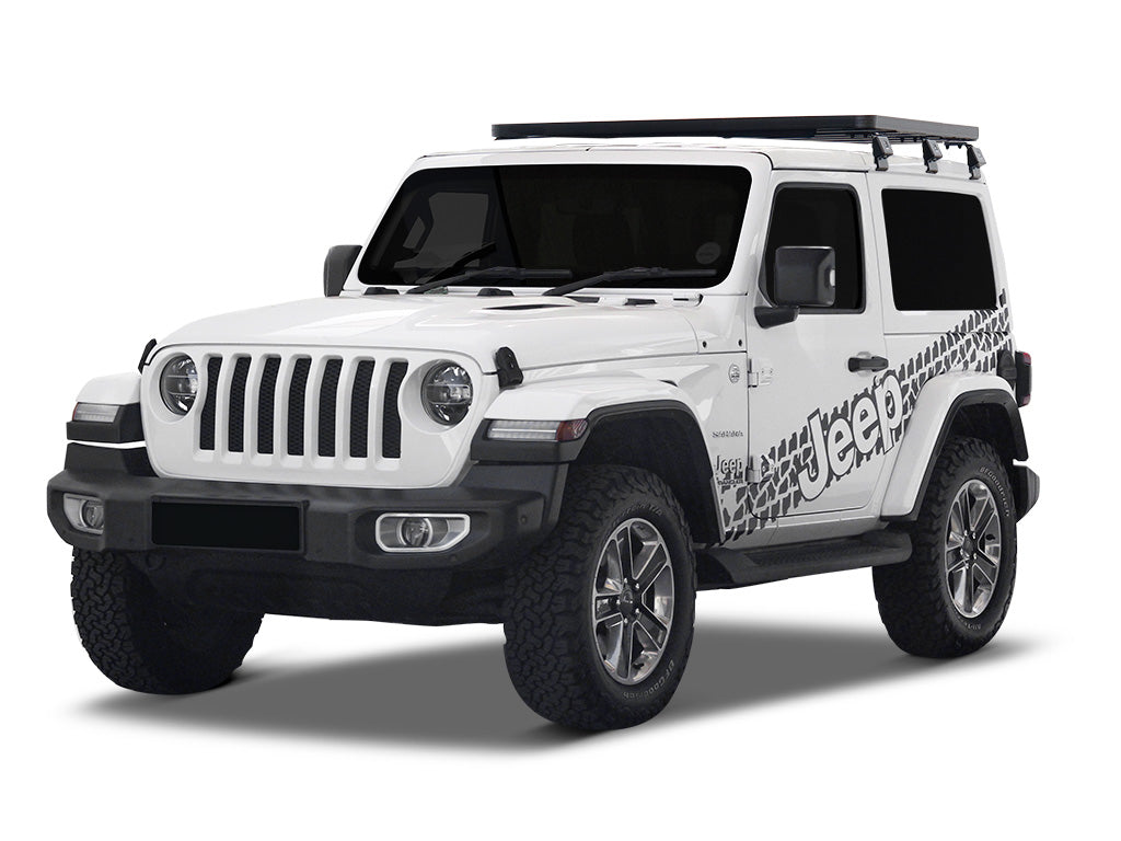 Jeep Wrangler JL 2 Door (2018-Current) Slimline II 1/2 Roof Rack Kit / Tall | Front Runner