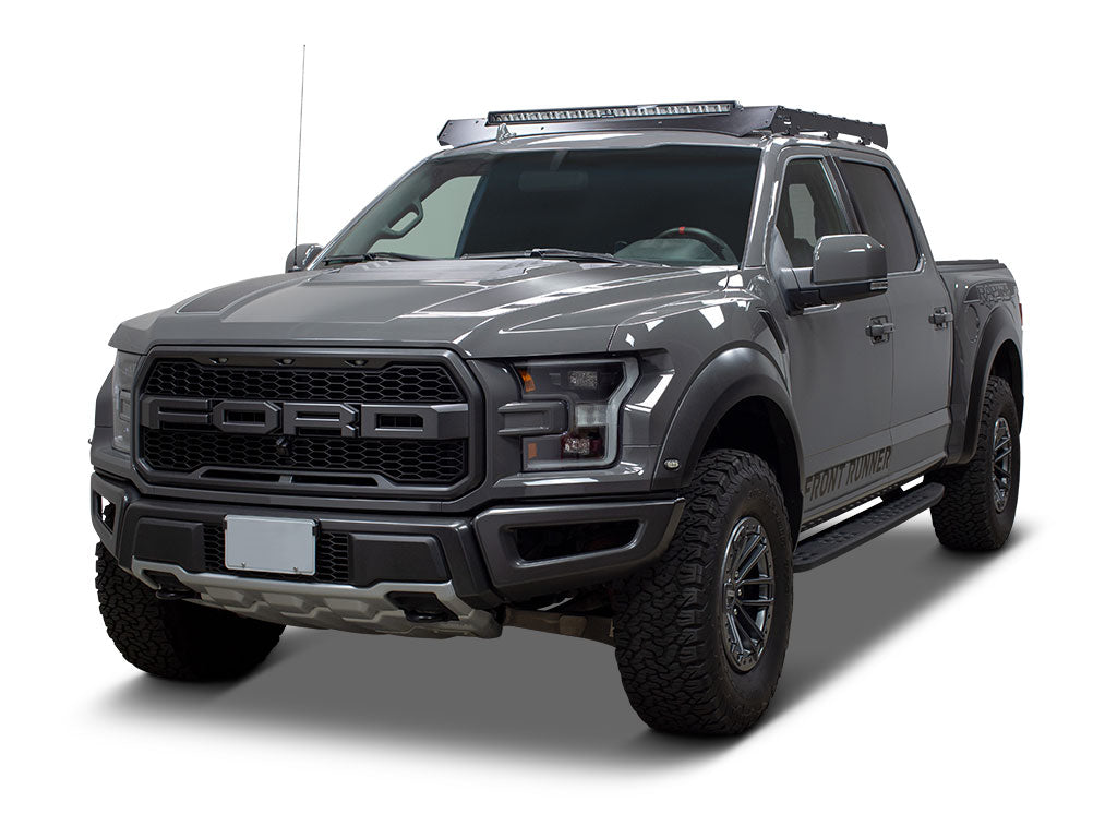 Ford F-150 Super Crew (2018-2020) Slimsport Roof Rack Kit / Lightbar ready | Front Runner