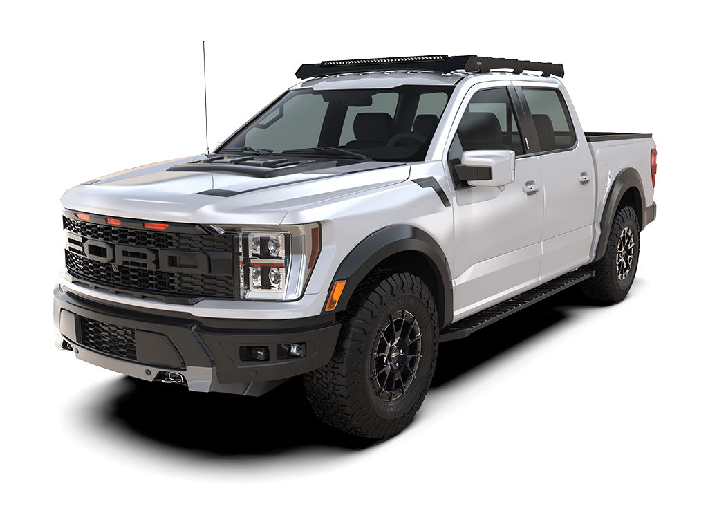 Ford F-150 Super Crew (2021-Current) Slimsport Roof Rack Kit / Lightbar Ready | Front Runner