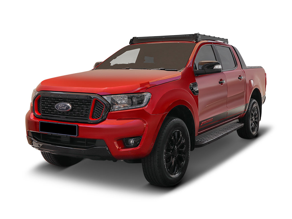 Ford Ranger T6 / Wildtrak / Raptor (2012-2022) Slimsport Roof Rack Kit / Lightbar ready | Front Runner